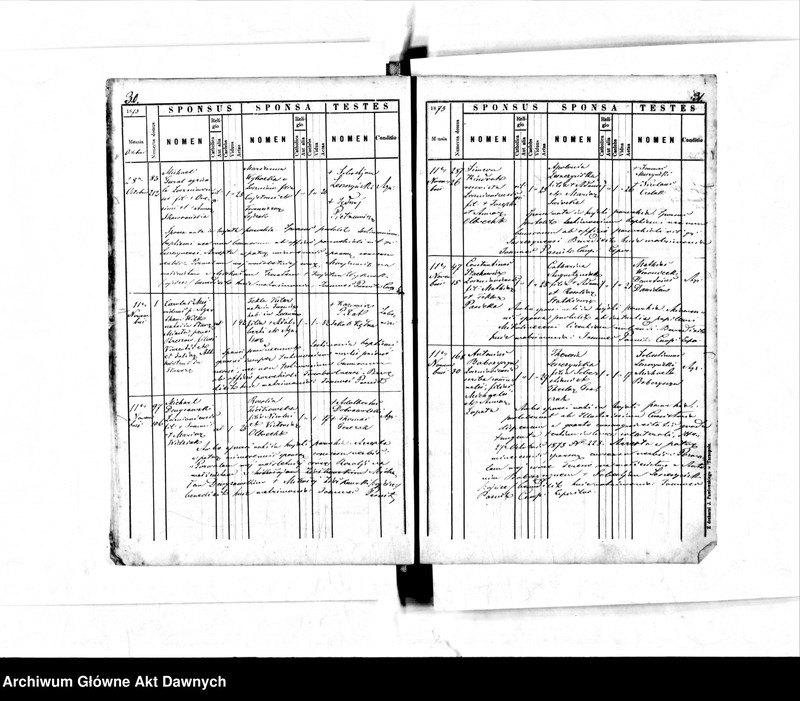 image.from.unit.number "Parafia: Łoszniów. Dekanat: Trembowla. Księga metrykalna ślubów dla wsi Łoszniów."