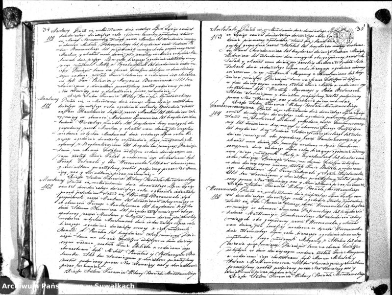image.from.unit.number "[Duplikaty akt: Urodzonych, Małżeństw i Zejscia w Gminie Mirosławskiej 1829 r.]"