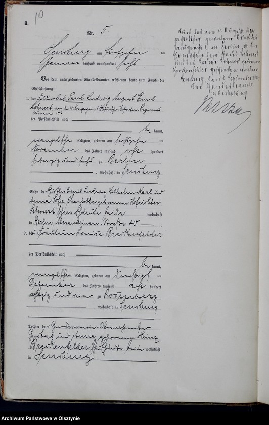 image.from.unit.number "Heiraths-Haupt-Register Nr 1 - 74"