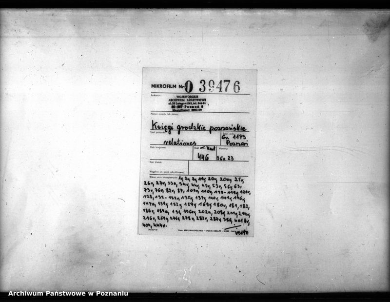 Obraz 2 z jednostki "Relationes [protocollon]"