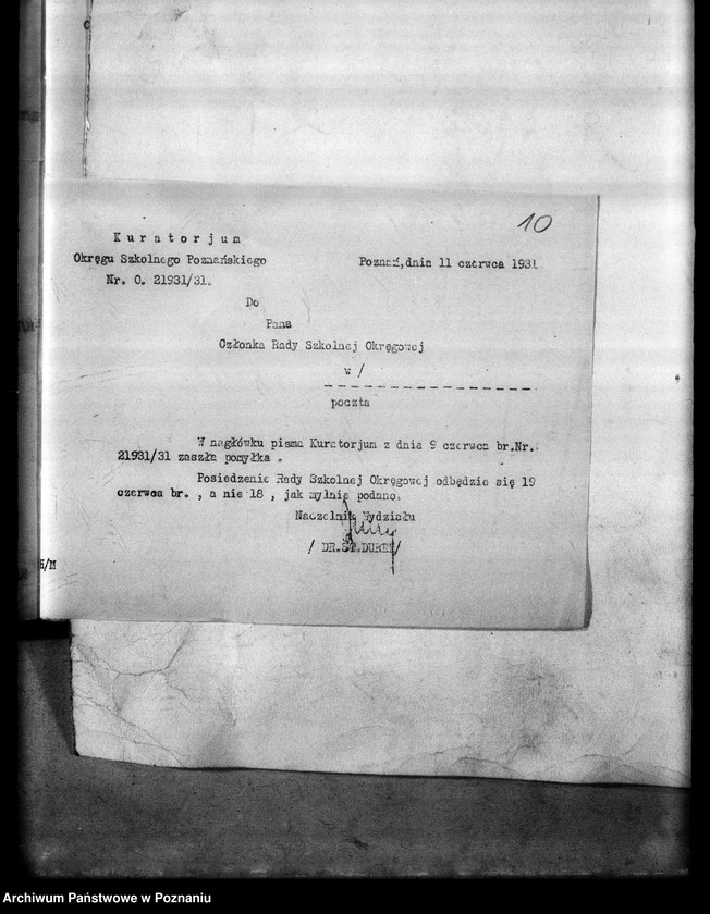 Obraz 14 z jednostki "Rada Szkolna Okręgowa"