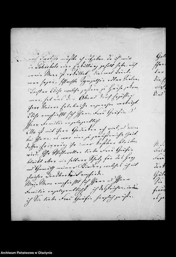 image.from.unit.number "/Agnes, Auguste, Clara, Ella, M. Pelet, Ella v. Stein, M. Pelet u. v. Wuthenow an Anna Gfin Lehndorff geb. Hahn/"