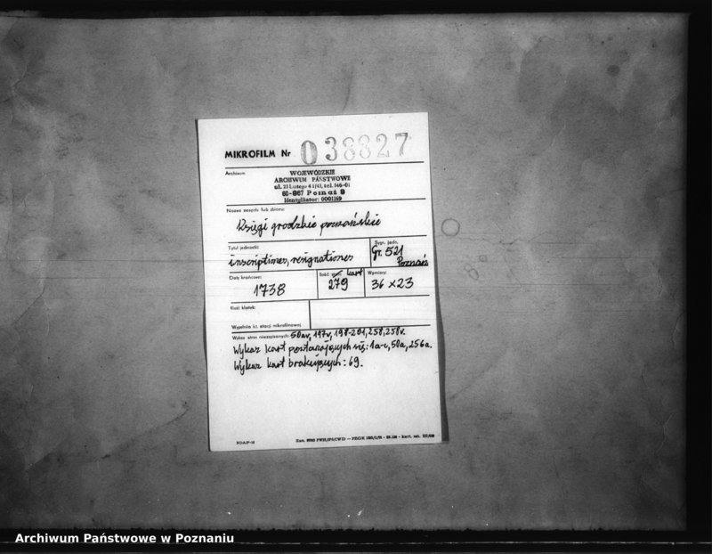 Obraz 2 z jednostki "Inscriptiones, resignationes [protocollon]"