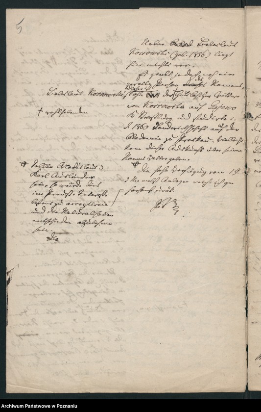 Obraz 8 z jednostki "A. betr. Boleslaus und Karl von Kossowski"