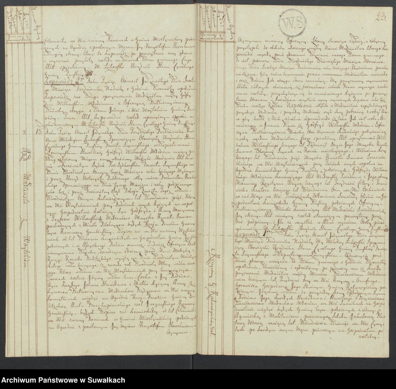 image.from.unit.number "Akta małżeństwa gminy puńskiey od 1-go maja 1811roku do dnia ostatniego grudnia."