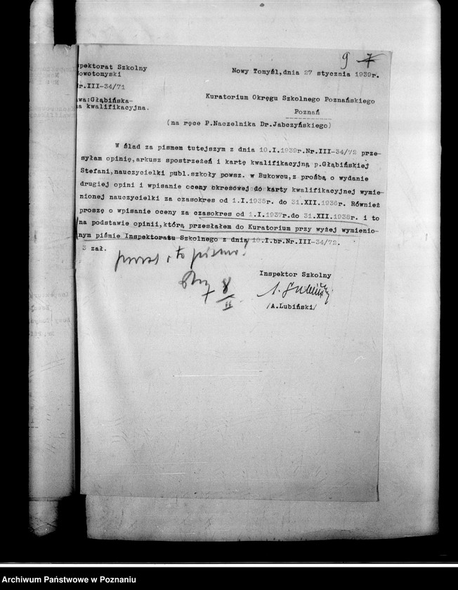 Obraz 12 z jednostki "Inspektorat Szkolny- Nowy Tomyśl"