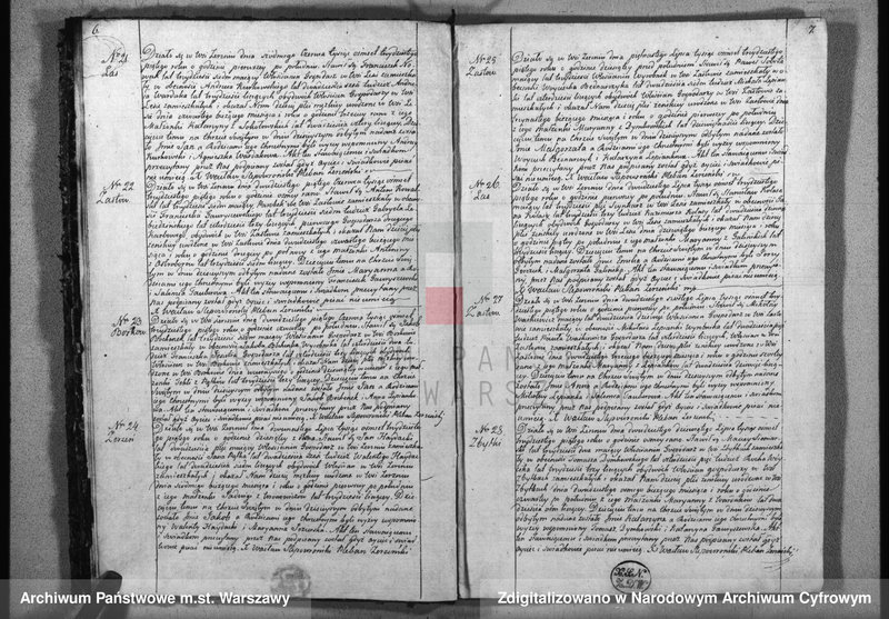 Obraz z jednostki "Akta urodzeń, małżeństw, zgonów"