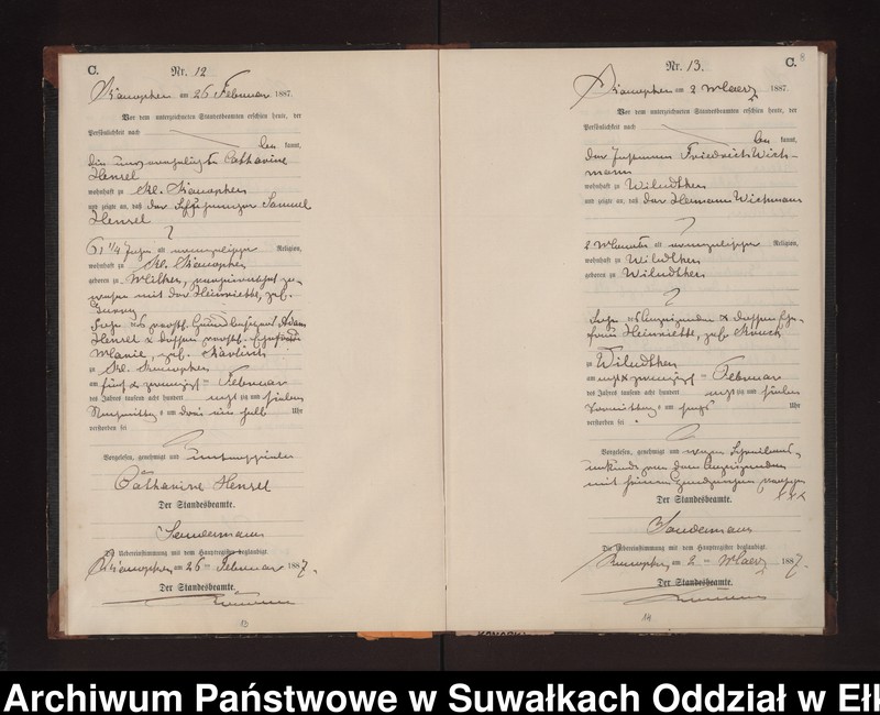 image.from.unit.number "Sterbe-Neben-Register des Preussischen Standes-Amtes Gr. Konopken Kreis Loetzen"
