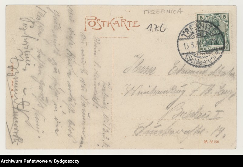 image.from.unit.number "Trebnitz. Breslauer Strasse an der Promenade"