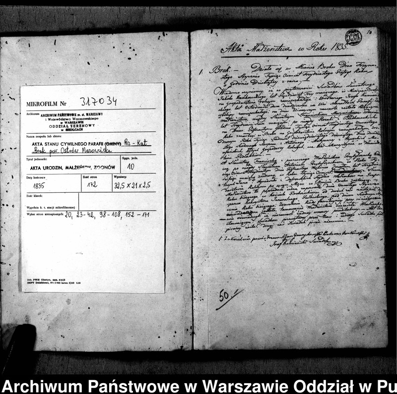 image.from.unit.number "Akta urodzeń, małżeństw i zgonów"