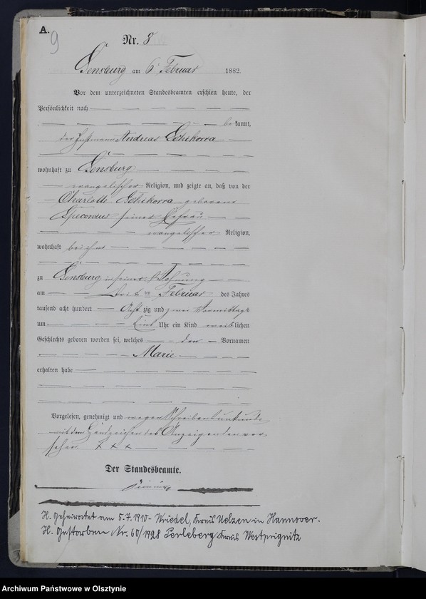 image.from.unit.number "Geburts-Haupt-Register Nr 1 - 147"
