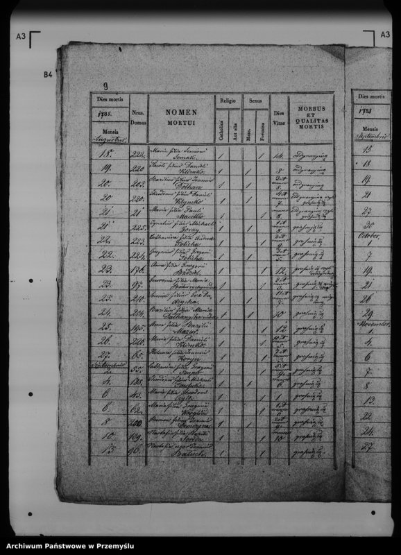 Obraz 14 z jednostki "[Kopie ksiąg metrykalnych parafii Werchrata z filią Prusie (dekanat Rawa Ruska)]"