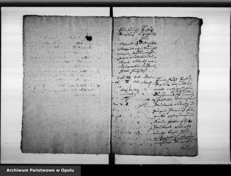 Obraz 12 z jednostki "Acta von Anziehung der Schutz - Verordneten bei der Stadt Oppeln und deren Annahme betreffend"