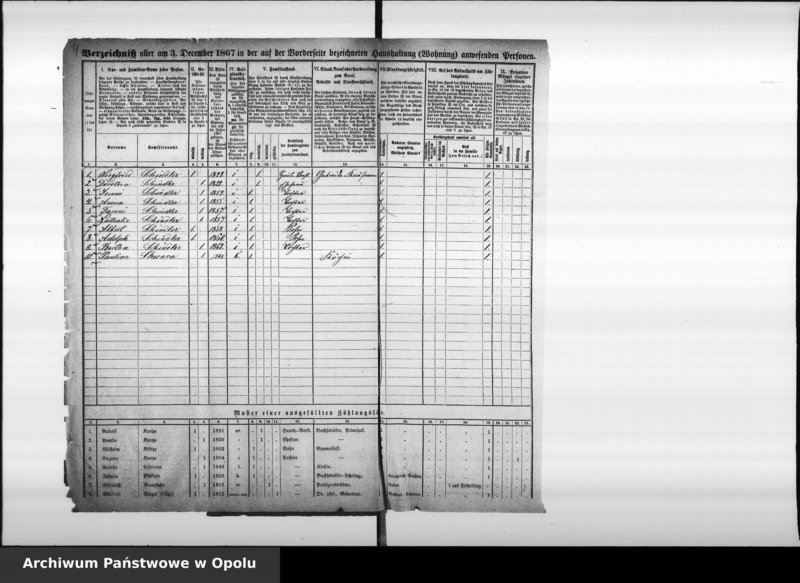 Obraz 8 z jednostki "Zählbezirk 26 [Spis ludności, 1867]"