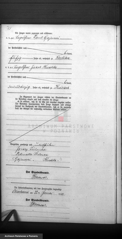 Obraz 4 z jednostki "Księga małżeństw"