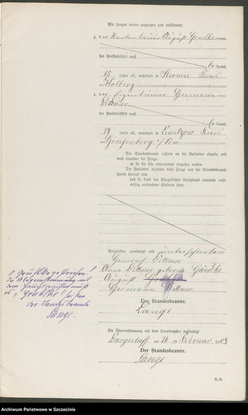 Obraz 5 z jednostki "Heiratsregister"