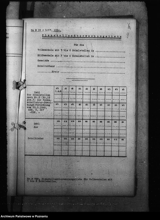 Obraz 13 z jednostki "Planstellenüberwachungslisten"