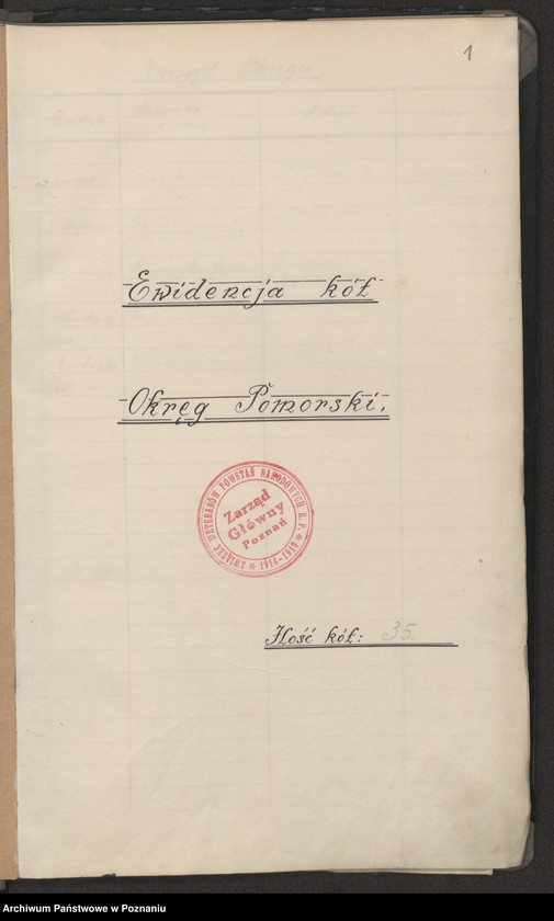 Obraz 3 z jednostki "Ewidencja kół okręgu pomorskiego Związku Weteranów Powstań Narodowych Rzeczypospolitej Polski."