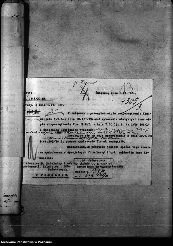 Obraz 17 z jednostki "Różne sprawy korespondencji małoznaczącej"