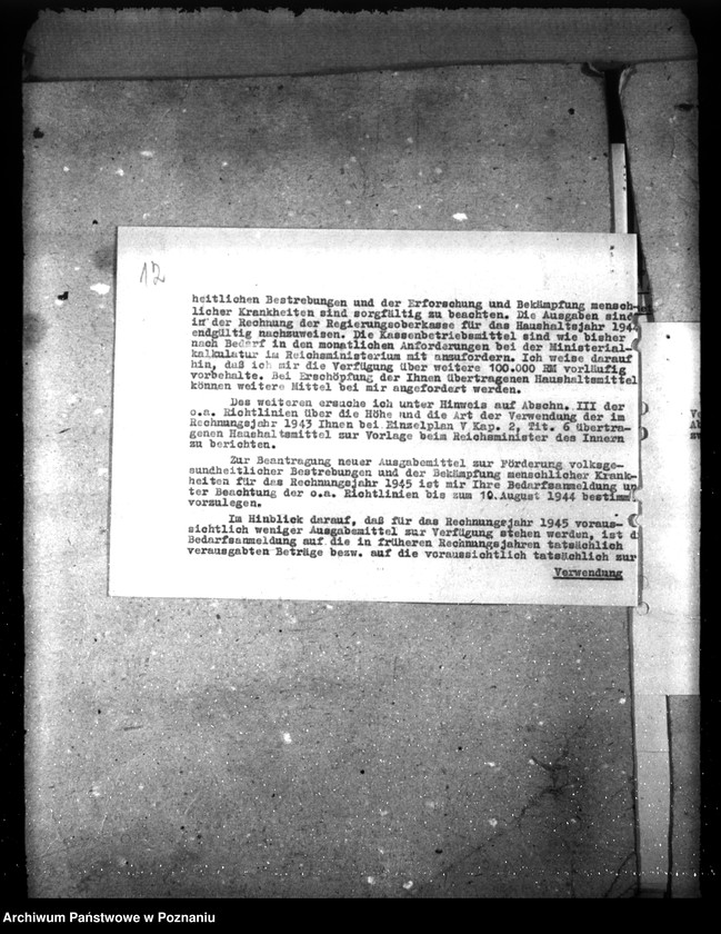 Obraz 16 z jednostki "Haushaltsmittel"