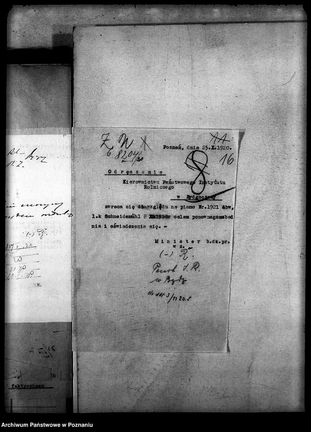 Obraz 20 z jednostki "Państwowy Naukowy Instytut Rolniczy w Bydgoszczy"