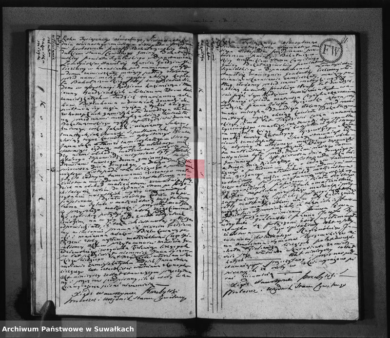 image.from.unit.number "Akta Zaślubionych Gminy Bakałarzewskiey"