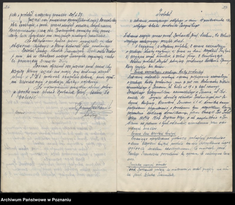 Obraz 17 z jednostki "Rogoźno, powiat Oborniki - akta koła [protokoły zebrań]"