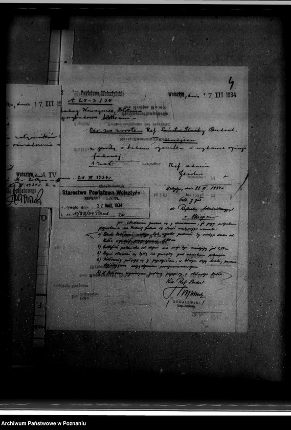 Obraz 8 z jednostki "Zatwierdzenie zakładu przemysłowego tartaku/ W. Machoy w Błotnicy powiat wolsztyński"