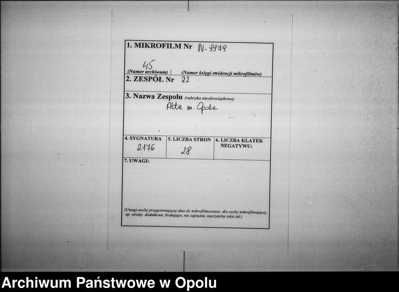 Obraz 2 z jednostki "Acta des Magistrats zu Oppeln betreffend die Anforderung des Magistrats zu Brieg wegen der Cur-Kosten des mit der Krätze angeblich behafteten Schneidergesellen Joseph Bauer aus Dittmaringen in Baiern im Betrage von 7 rtl. 11 pfg."