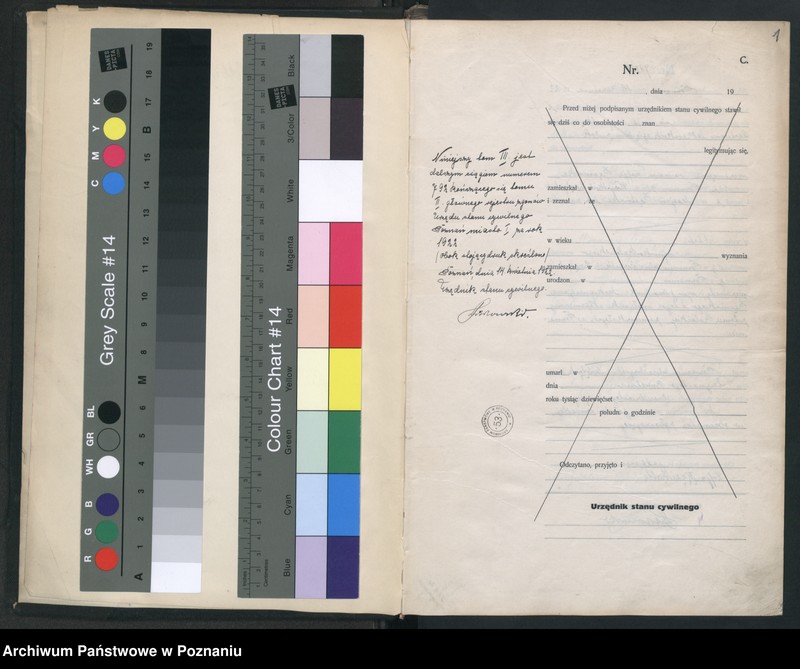 Obraz 3 z jednostki "Księga miejscowa zgonów tom II [Rejestr główny zgonów]"