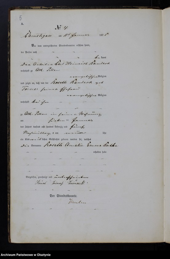 image.from.unit.number "Haupt-Geburts-Register Nr 1 - 90"