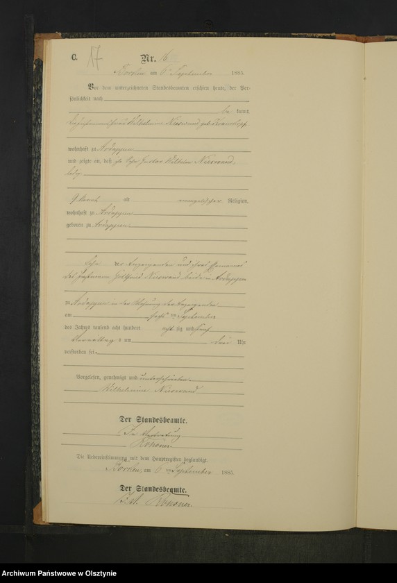 image.from.unit.number "Sterbe-Neben-Register Nr 1 - 23"