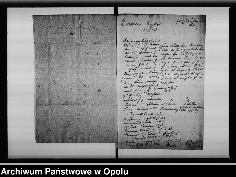 image.from.unit.number "Acta ueber die Einrichtung eines Militair Lazareths vom Jahre 1831"