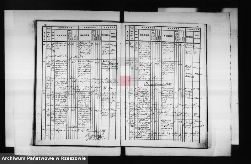 image.from.unit.number "Księga akt małżeństw - Głogów Małopolski"