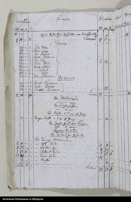 image.from.unit.number "Jahr Kirchen Rechnung der Herzogswaldschen Kirchen aller Einnahme und Ausgabe wie auch Bau-Rechnung"