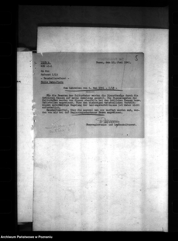 Obraz 9 z jednostki "Landeskulturverwaltung (Siedlung und Umlegung)"