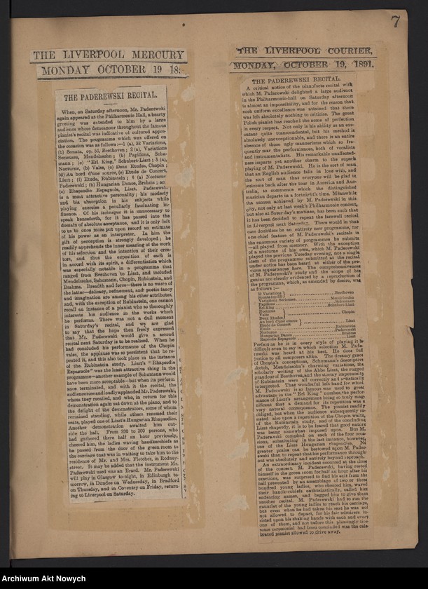 image.from.unit.number "Wycinki prasowe dotyczące działalności muzycznej"