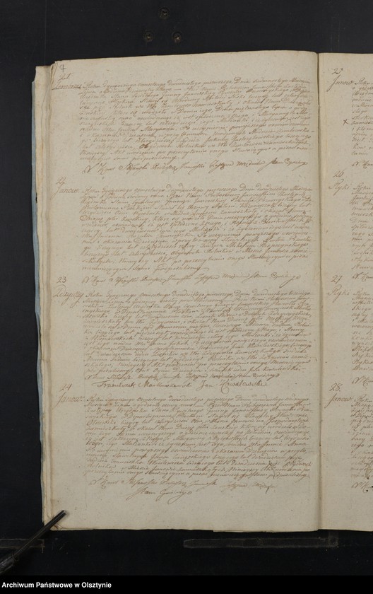 image.from.unit.number "Duplikat. Akta Cywilne Urodzenia, Zeyścia, Zapowiedzi i Małżeństw Gminy Janowskiey Powiatu Przasnyskiego w Departamencie Płockim z Roku 1821/22"