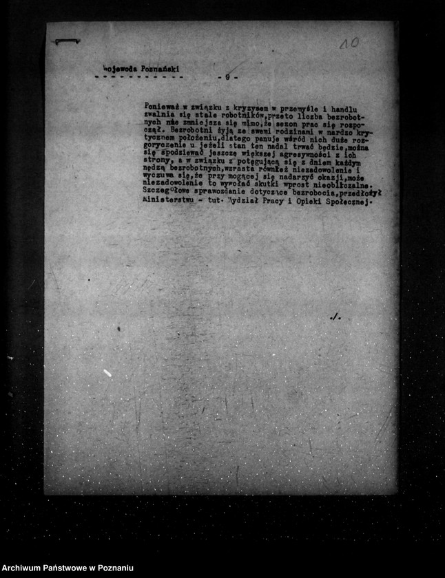 Obraz 14 z jednostki "Sprawozdania okresowe ze stanu bezpieczeństwa za miesiąc maj i czerwiec 1931 r. nr 18-19"