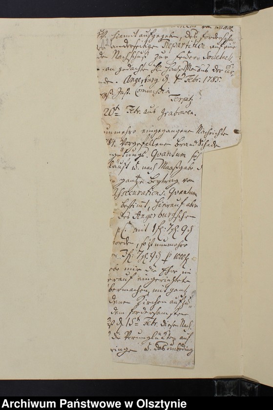 image.from.unit.number "Kataster der Gebäuder 1784-1875. Streitsache 1846 J. Beschreibung der Dörfer zuständige in Kirchspiel Bruchstück. 1850"
