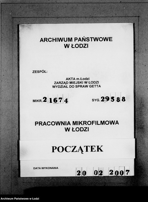 Obraz 1 z jednostki "[Ewidencja wniosków]"