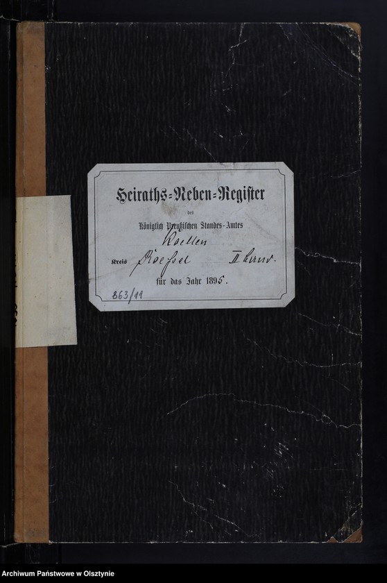 image.from.unit.number "Heiraths-Neben-Register Tom II,Nr 25 - 30"