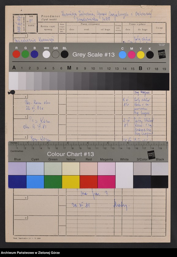 image.from.unit.number "Protokóły z posiedzeń Komisji Zdrowia, Spraw Socjalnych i Ochrony Środowiska Wojewódzkiej Rady Narodowej w Zielonej Górze"