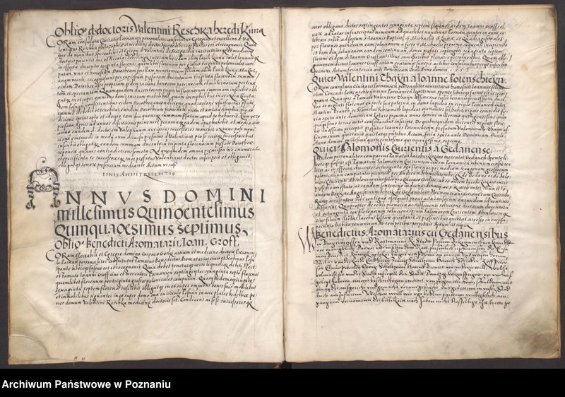 Obraz 8 z jednostki "Liber obligationum, decretorum, quietationum, contractuum. Acta civitatis Posnaniensis."