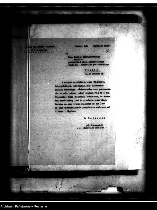 Obraz 16 z jednostki "Przymusowy wykup majątku Biernacice powiatu tureckiego"