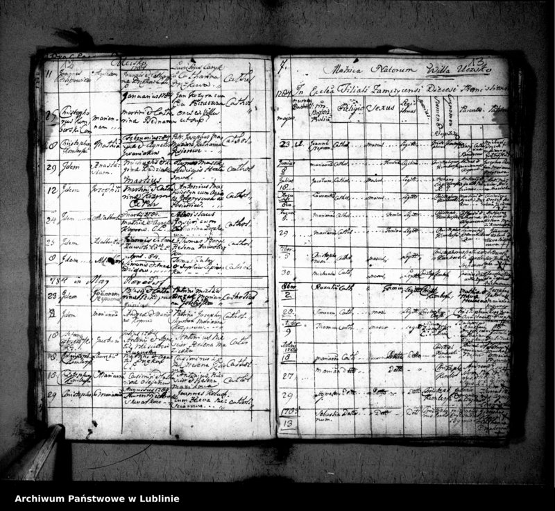 Obraz 10 z jednostki "Metrica baptisatorum"