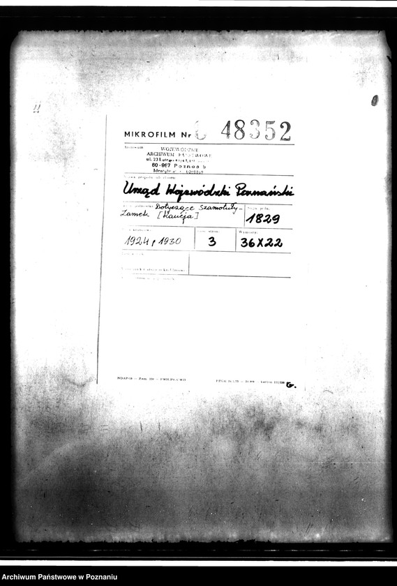 Obraz 2 z jednostki "Verpachtung der Domäne Deutschwehr kreis Rawitsch /majątek państwowy Szkaradowo/"