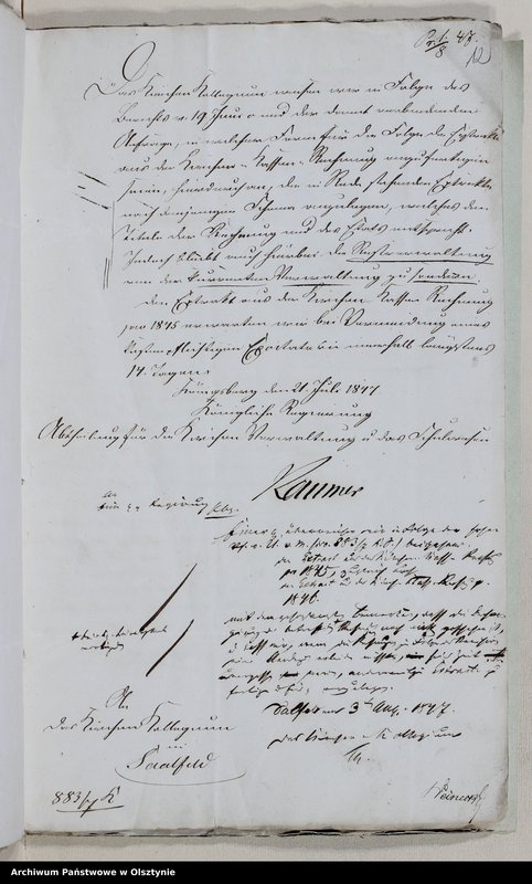 image.from.unit.number "Ertract aus der Jahres Rechnung der Kirchen Kasse zu Saalfeld"