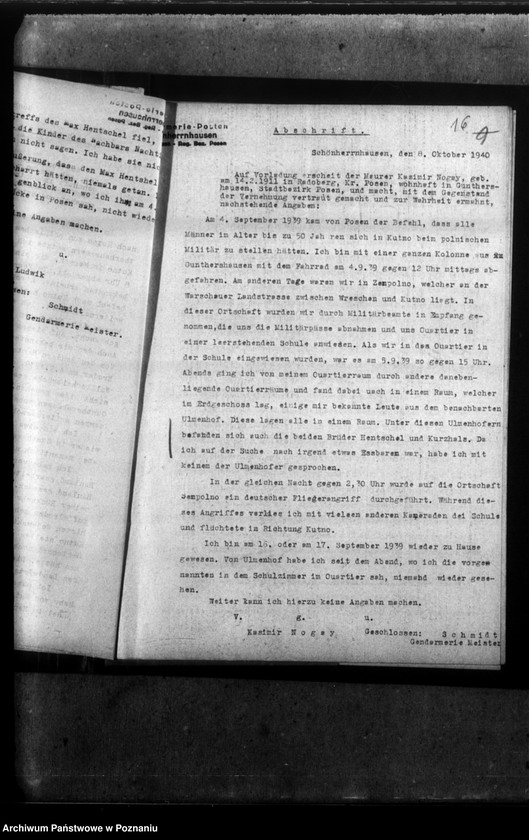 Obraz 20 z jednostki "Gustaw Kurzhals - Ulmenhof, Kreis Posen (Poznań)"