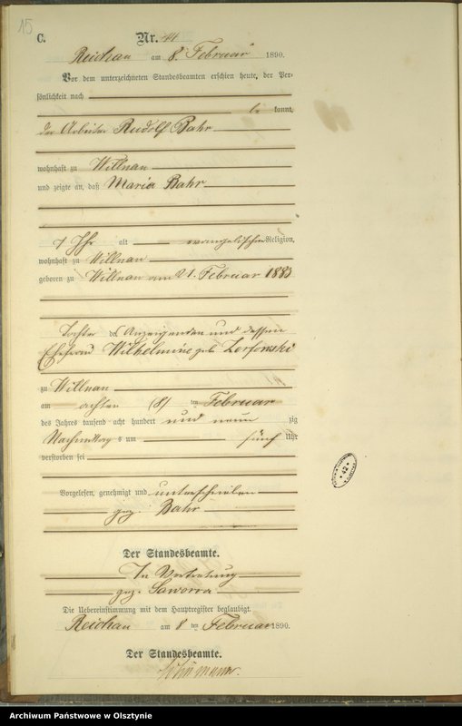 image.from.unit.number "Sterbe-Neben-Register Nr 1 - 87"